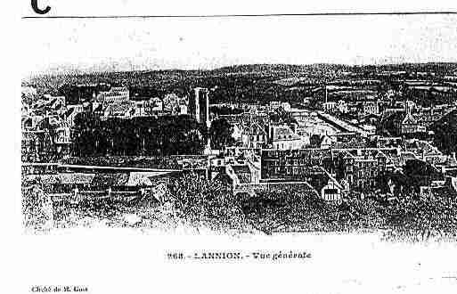 Ville de LANNION Carte postale ancienne